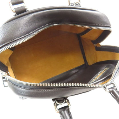 Loewe Amazona 75 Small 2way Shoulder Bag Handbag Anagram Leather Cabasn Black