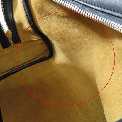 Loewe Amazona 75 Small 2way Shoulder Bag Handbag Anagram Leather Cabasn Black