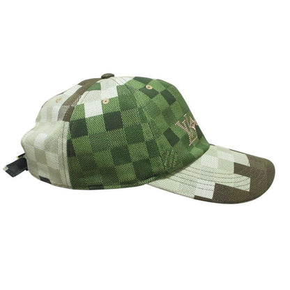 Cleaned Louis Vuitton Damoflage M7363m Cap Hat Green Men Ladies Used