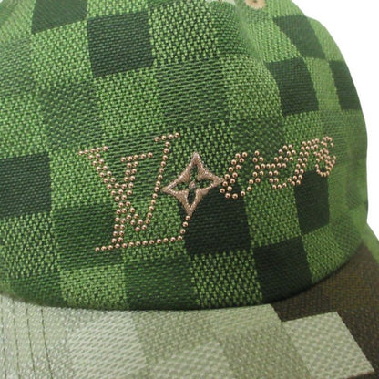 Cleaned Louis Vuitton Damoflage M7363m Cap Hat Green Men Ladies Used
