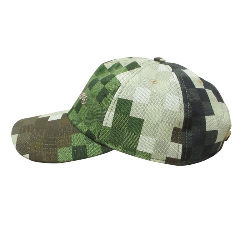 Cleaned Louis Vuitton Damoflage M7363m Cap Hat Green Men Ladies Used
