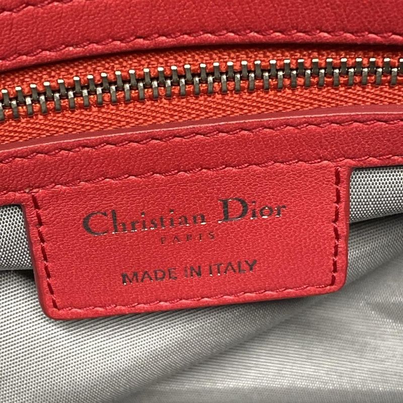 Dior/christian Dior Tote Bag Granville Pink Leather