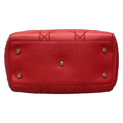 Dior/christian Dior Tote Bag Granville Pink Leather