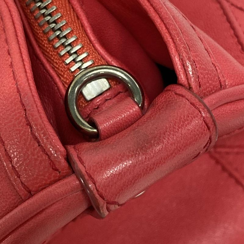 Dior/christian Dior Tote Bag Granville Pink Leather