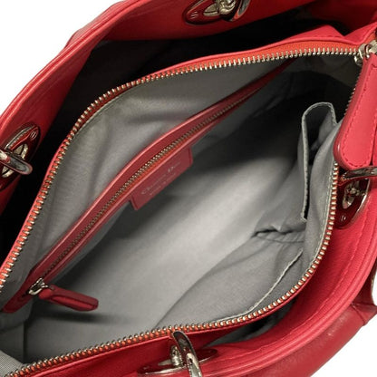 Dior/christian Dior Tote Bag Granville Pink Leather