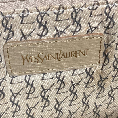 Yves Saint Laurent YSL Yves Saint Laurent Giraffe Pattern PVC Tote Bag Grey