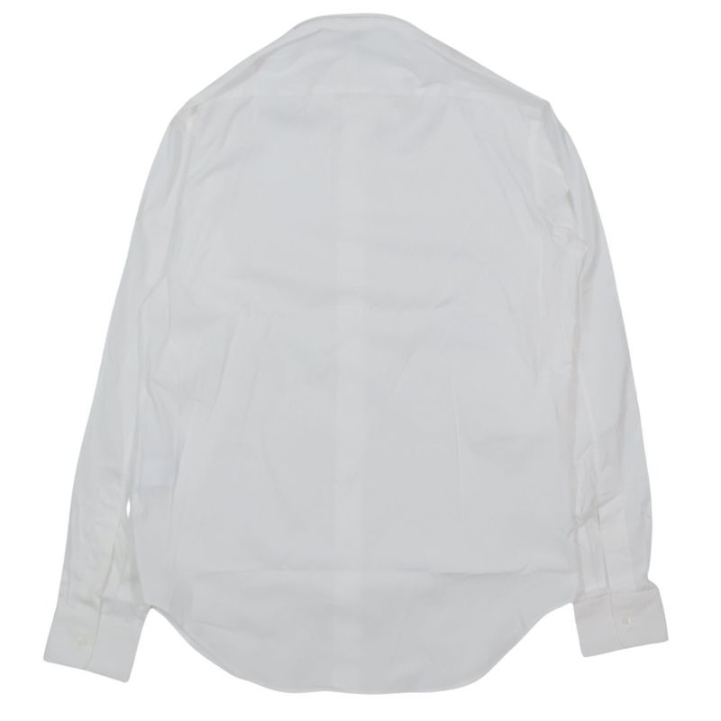 Loewe Long Sleeve Dress Shirt Blouse Tops Cut and Sewn Fly Front Ribbed Wing 37