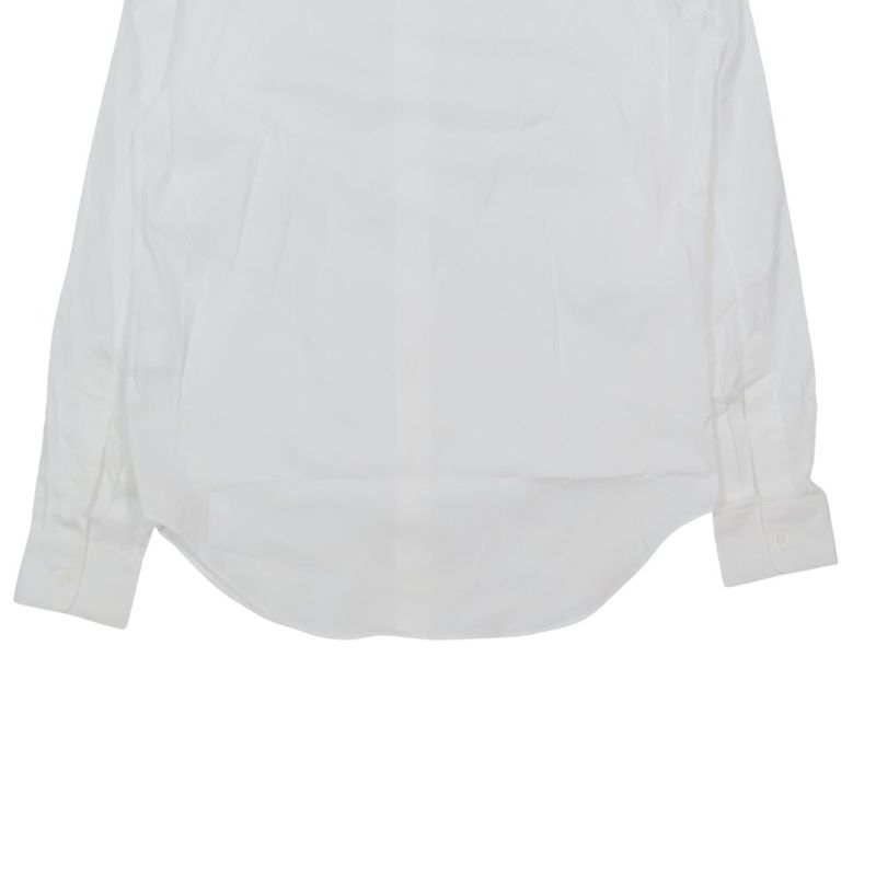 Loewe Long Sleeve Dress Shirt Blouse Tops Cut and Sewn Fly Front Ribbed Wing 37