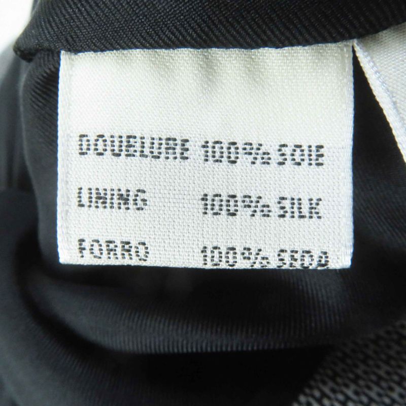 Hermes Vintage Margiela Period Wool Silk Rare H Pattern Archive Center Press