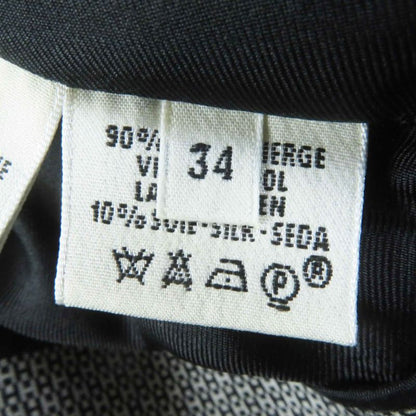 Hermes Vintage Margiela Period Wool Silk Rare H Pattern Archive Center Press