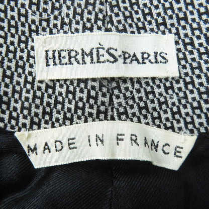 Hermes Vintage Margiela Period Wool Silk Rare H Pattern Archive Center Press