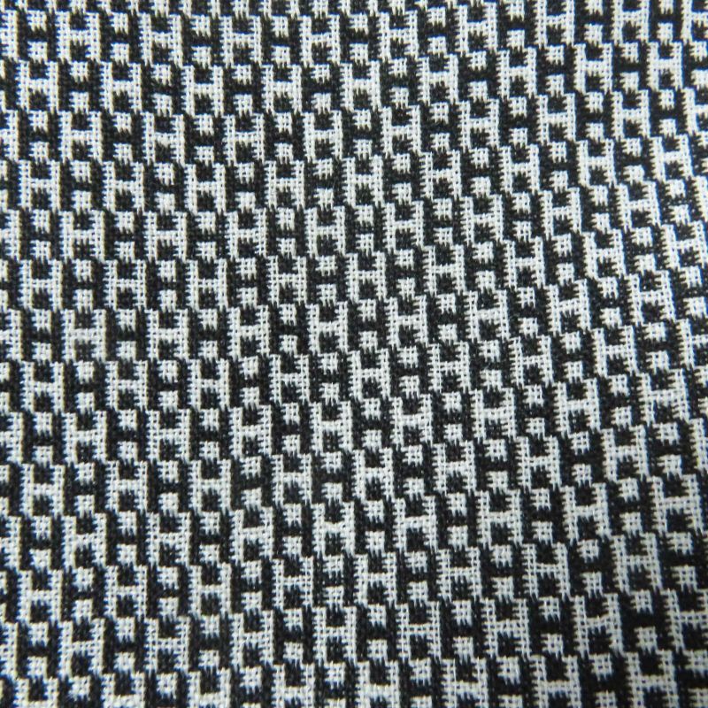 Hermes Vintage Margiela Period Wool Silk Rare H Pattern Archive Center Press