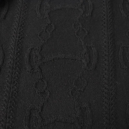 Hermes 22AW 2h2644d6 Wool Cashmere Blend With Shoulder Serie Buttons Chaine