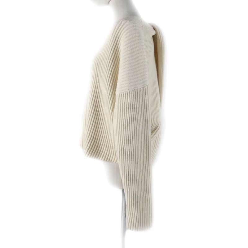 Celine 2 3bx8/6806 Wool Cashmere Blend Phoebe Philo Period Open Back Design