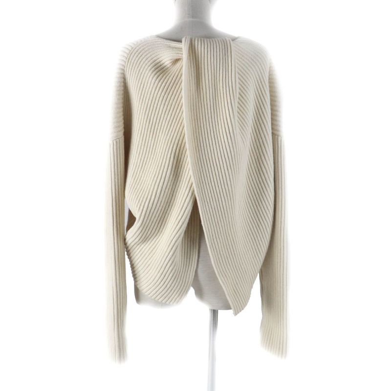 Celine 2 3bx8/6806 Wool Cashmere Blend Phoebe Philo Period Open Back Design