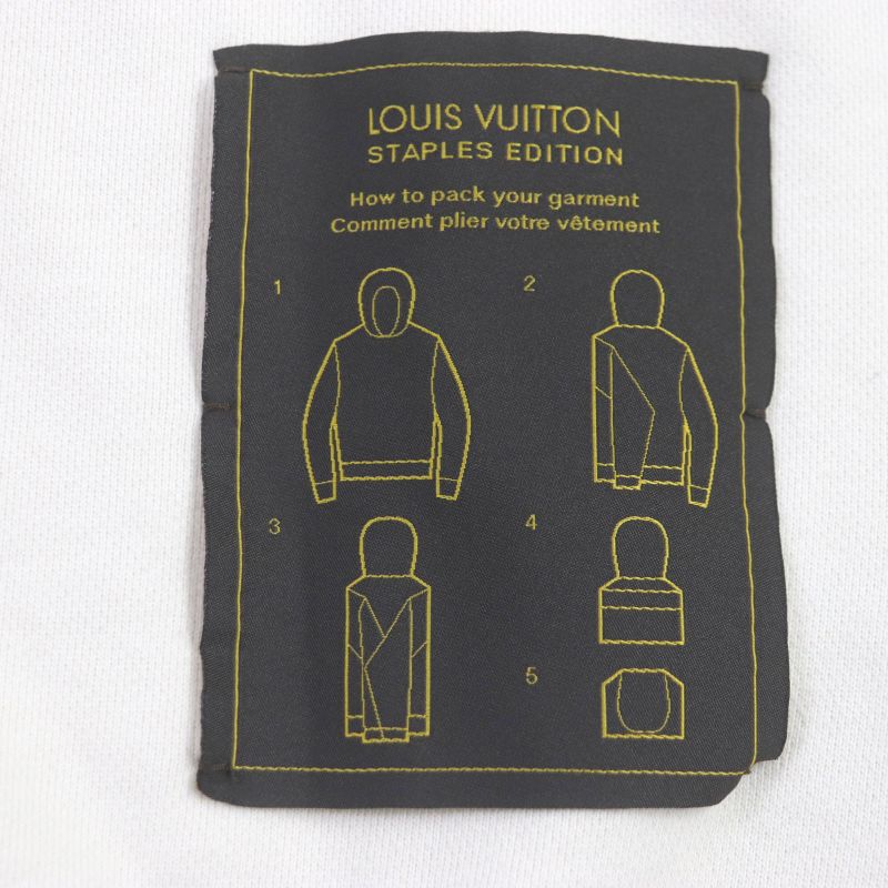  Louis Vuitton 21SS Inside Out Stables Edition Cotton Lined Pullover Hoodie