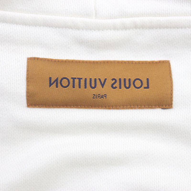  Louis Vuitton 21SS Inside Out Stables Edition Cotton Lined Pullover Hoodie