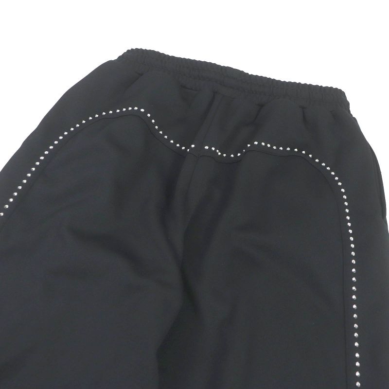 Celine 22SS 2z166121o Studded Jogger Pants Sweatpants Black S Made In Italy