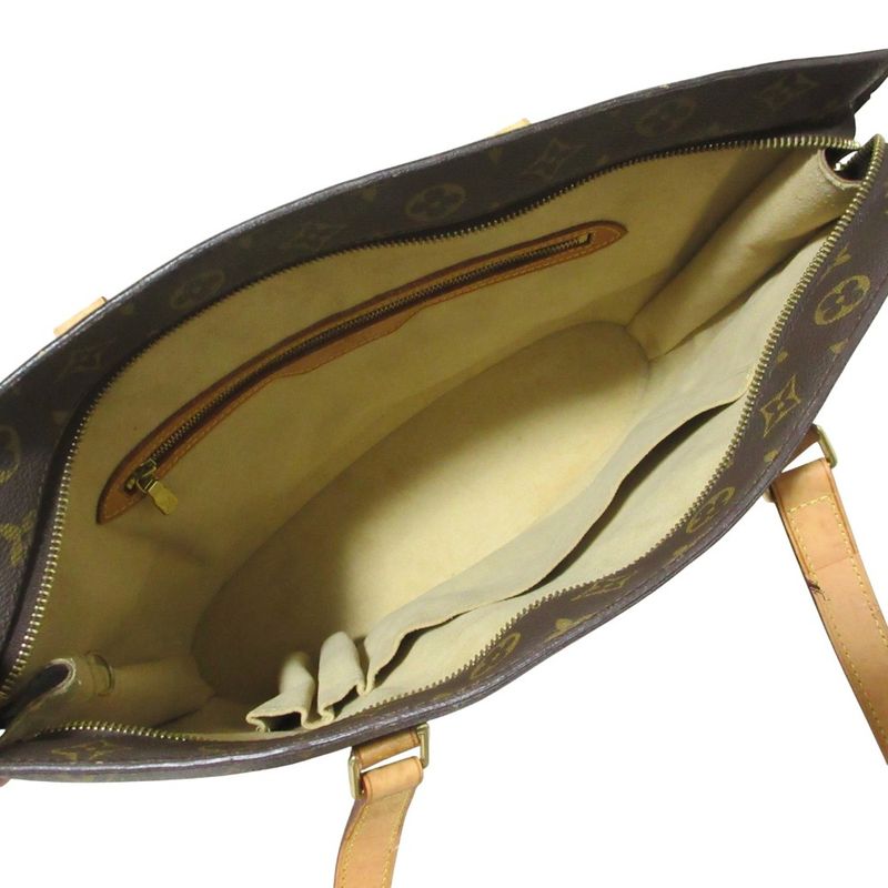 Louis Vuitton Monogram Babylon Tote Handbag M51102 Brown Ladies Used