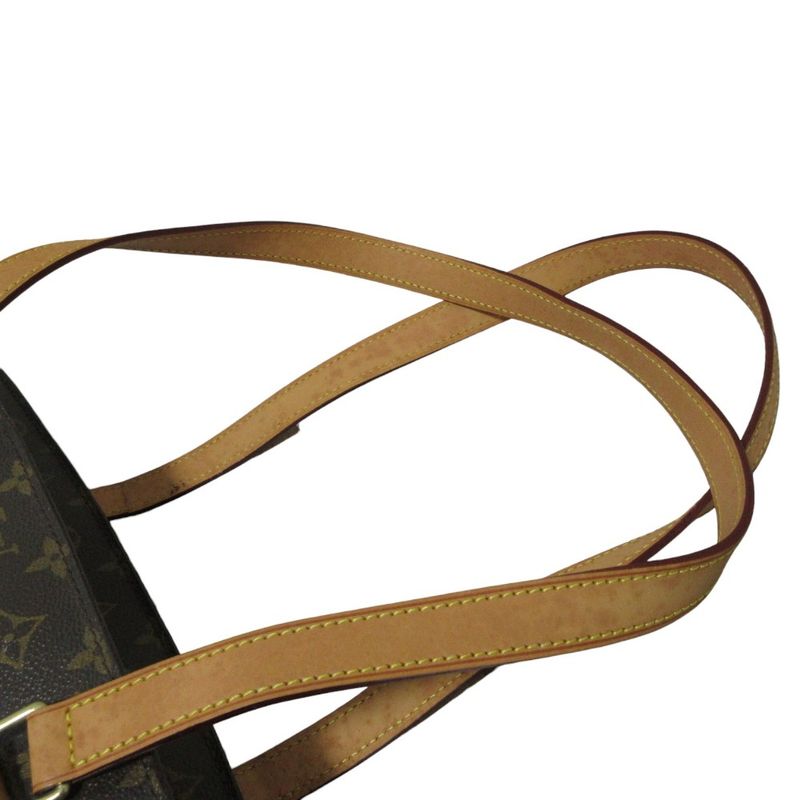 Louis Vuitton Monogram Babylon Tote Handbag M51102 Brown Ladies Used