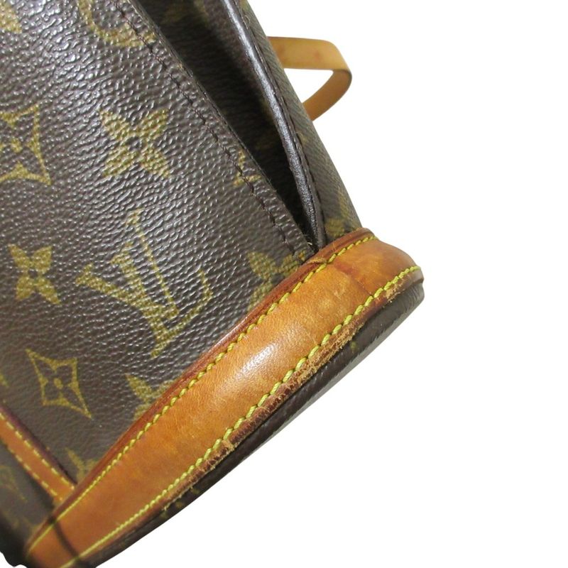 Louis Vuitton Monogram Babylon Tote Handbag M51102 Brown Ladies Used