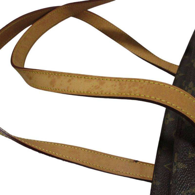 Louis Vuitton Monogram Babylon Tote Handbag M51102 Brown Ladies Used