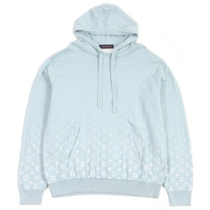Louis Vuitton 23SS 100% Cotton Monogram Gradient Pullover Knit Hoodie Light