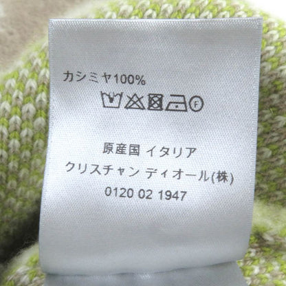 DIOR Homme 213m638at426 Leopard Cashmere High Neck Sweater 100% Cashmere High