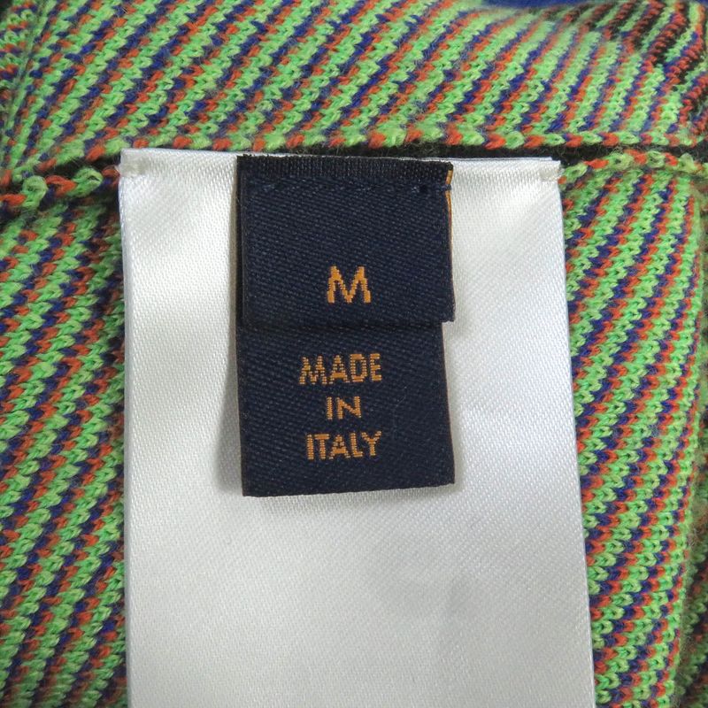 Louis Vuitton 22AW Hnn11w 100% Wool Graphic Print Long Sleeve Knit Sweater