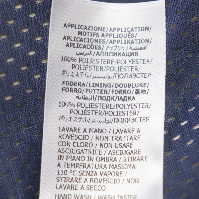  Gucci 22SS 683516 Tiger Back Embroidery Zip Up Hoodie Track Jacket Blue Beige