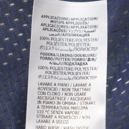  Gucci 22SS 683516 Tiger Back Embroidery Zip Up Hoodie Track Jacket Blue Beige