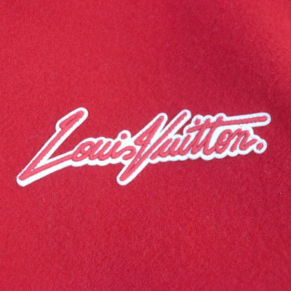 Louis Vuitton Yayoi Kusama 23SS Hol31e Cowhide Wool Embroidered Varsity Jacket