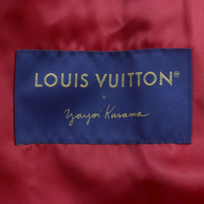 Louis Vuitton Yayoi Kusama 23SS Hol31e Cowhide Wool Embroidered Varsity Jacket