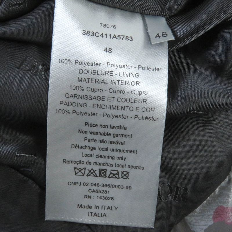 DIOR Om 23SS 383c411a5783 Duncan Grant Reflective Camo Anorak Jacket Reflective