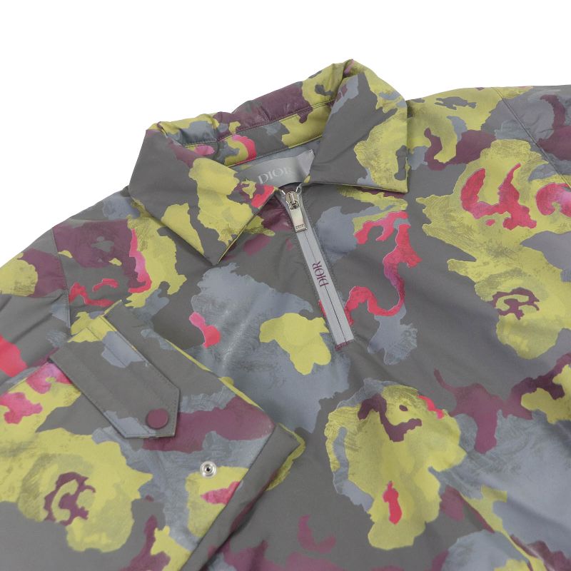 DIOR Om 23SS 383c411a5783 Duncan Grant Reflective Camo Anorak Jacket Reflective