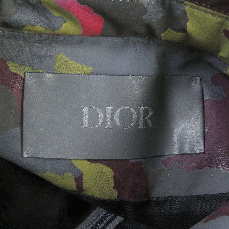 DIOR Om 23SS 383c411a5783 Duncan Grant Reflective Camo Anorak Jacket Reflective