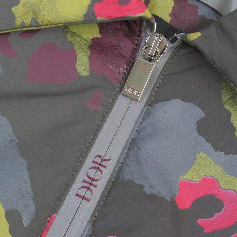 DIOR Om 23SS 383c411a5783 Duncan Grant Reflective Camo Anorak Jacket Reflective