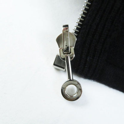 Hermes 23AW 3h2204d2 Wool Cashmere Bias H/none Fabric Reversible Zip Knit