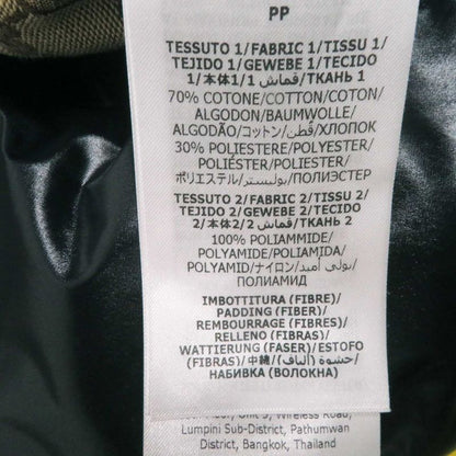 Gucci 23AW 776838 GG Pattern GG Canvas Hooded Zip-up Cotton Vest Beige XS Made