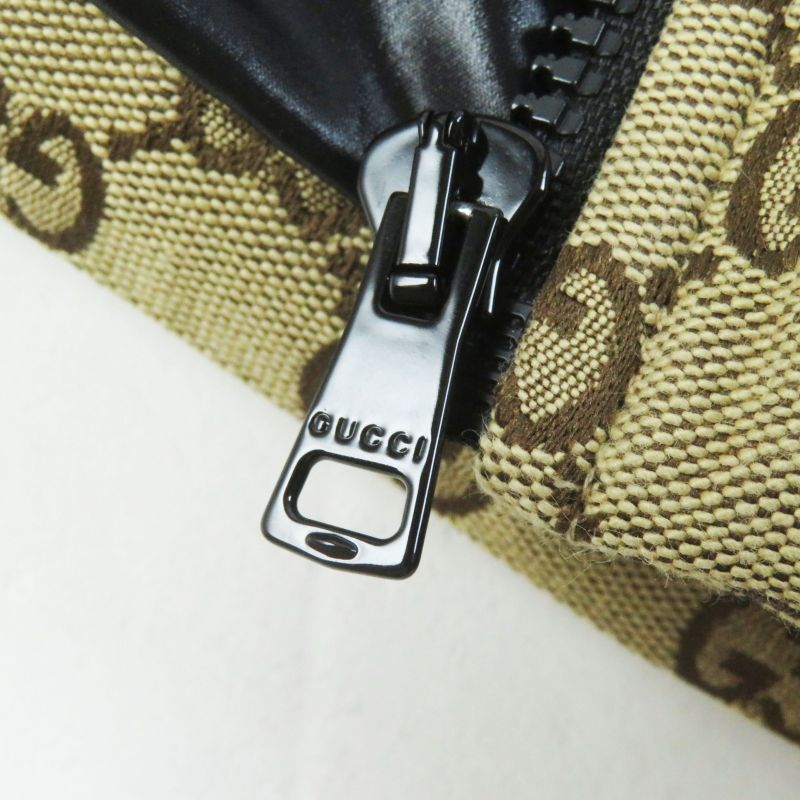 Gucci 23AW 776838 GG Pattern GG Canvas Hooded Zip-up Cotton Vest Beige XS Made