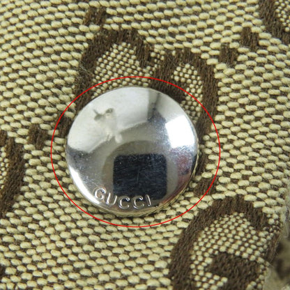 Gucci 23AW 776838 GG Pattern GG Canvas Hooded Zip-up Cotton Vest Beige XS Made