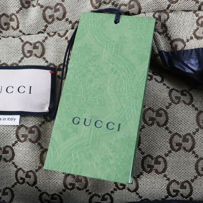 Gucci 23AW 776838 GG Pattern GG Canvas Hooded Zip-up Cotton Vest Beige XS Made