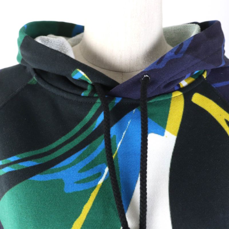 Christian DIOR 22AW 213s04a4069 Oversized All Over Design Hoodie With Back Logo