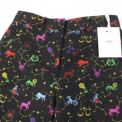 Christian DIOR 241p05a7203 Lucky Motif Pixel Silk Blend Constellation Pants