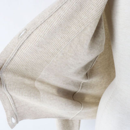 Hermes 24SS 4e2701d1 100% Cashmere Long Sleeves Knitted Cardigan With Logo