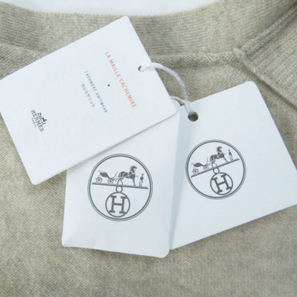 Hermes 24SS 4e2701d1 100% Cashmere Long Sleeves Knitted Cardigan With Logo