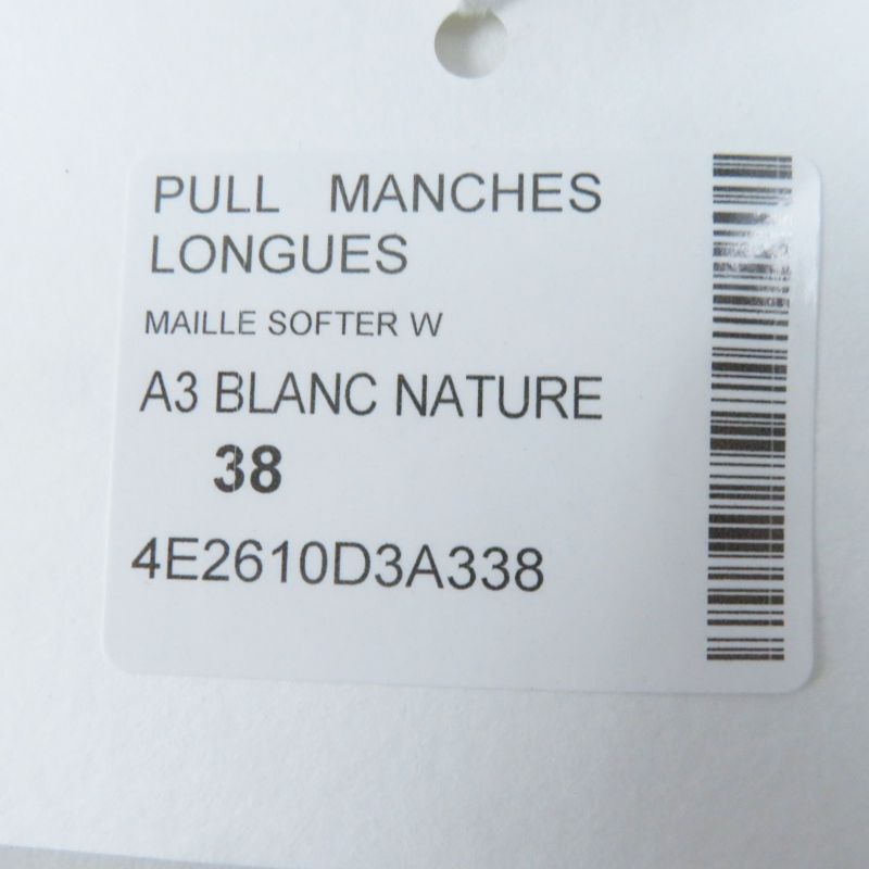 Hermes 24SS 4e2610d3 100% Wool H Motif Pattern Long Sleeves Knit Pullover