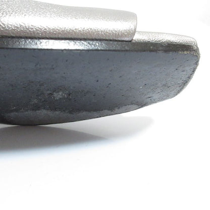 Hermes Idol Leather Mules Size 36 Equivalent to 23cm (9.06in) Silver Color