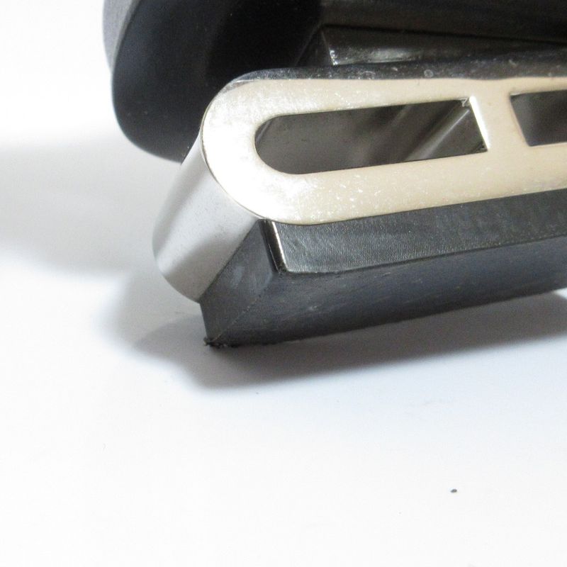 Hermes Idol Leather Mules Size 36 Equivalent to 23cm (9.06in) Silver Color