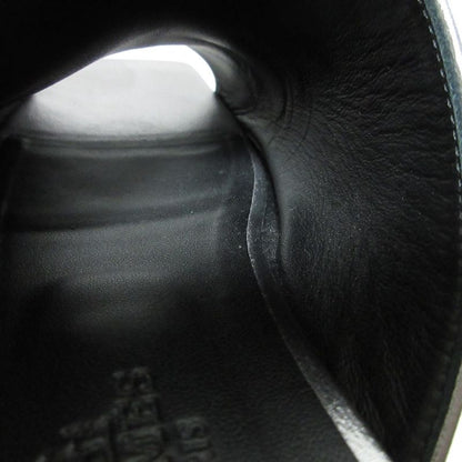 Hermes Idol Leather Mules Size 36 Equivalent to 23cm (9.06in) Silver Color